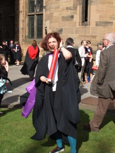 Emily at her Graduation